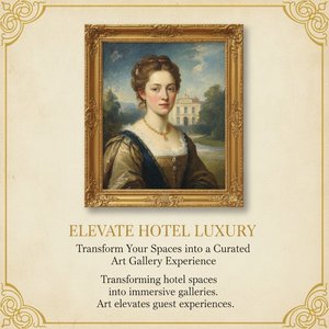 Elevate Hotel Luxury: The Designer's Guide to Curated Art Gallery Wall Packages
