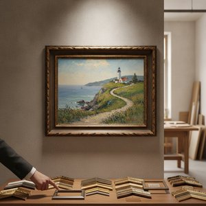 Beyond the Canvas: Elevate Your Masterpiece with ArtsDot’s Premium Custom Framing Services