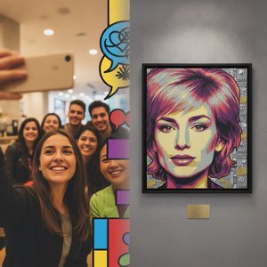 Unapologetically Bold: Transform Your Personal Photos into Iconic Pop Art & Street Graffiti Masterpieces