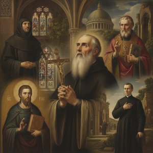 Divine Devotion: Unveiling the Soulful Beauty and Sacred Narratives of Priest Portraits in Art History