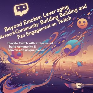 Beyond Emotes: Leveraging Exclusive Artwork for Community Building and Fan Engagement on Twitch
