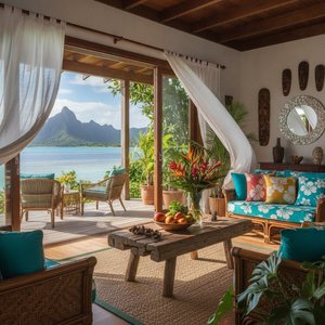Tropical Dreams: A Visual Journey to Infusing Your Home with the Vibrant, Soul-Stirring Beauty of Tahiti