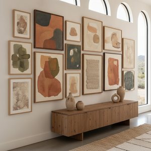 Earthy Tone Art Collections: Premium Earth-Toned Reproductions for Professional Interiors