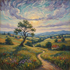 Charles Wild: A Study in Post-Impressionist Landscape & Atmospheric Emotion