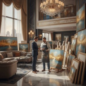 The Procurement Professional's Guide to Custom Oil Paintings & Bulk Art for Luxury Hospitality