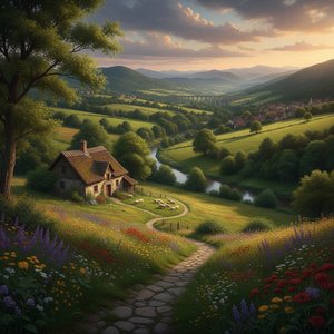 Timeless Landscapes: A Curated Journey Through the Art of Pastoral Mastery and Rural Serenity