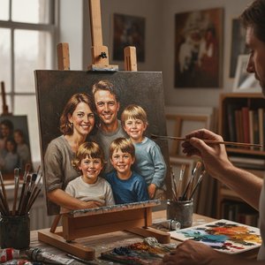 ArtsDot.com F.A.Q.: How to Commission a Custom Hand-Painted Oil Portrait from Your Photos