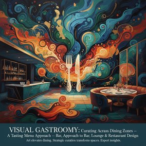 Visual Gastronomy: Curating Art Experiences Across Dining Zones – A Tasting Menu Approach to Bar, Lounge & Restaurant Design