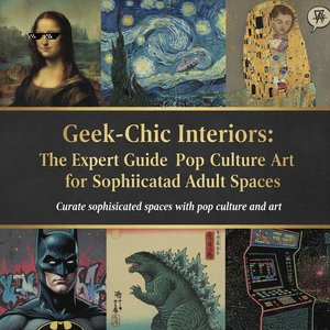 Geek-Chic Interiors: The Expert Guide to Styling Pop Culture Art for Sophisticated Adult Spaces