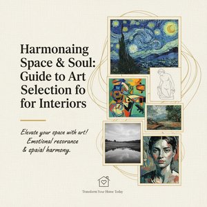 Harmonizing Space & Soul: A Guide to Art Selection for Interiors