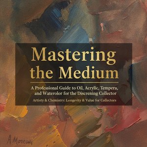 Mastering the Medium: A Professional Guide to Oil, Acrylic, Tempera, and Watercolor for the Discerning Collector