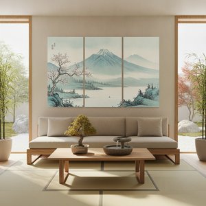 Serene Zen: Transforming Your New Home with the Timeless Elegance of Japanese Landscape Art