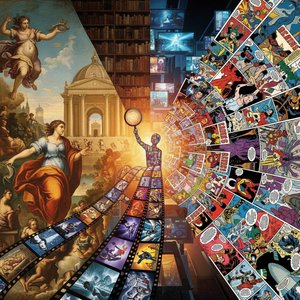 From Canvas to Celluloid: Exploring Movie & Comic Book Inspirations at