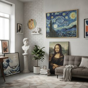 10 Iconic Masterpieces to Elevate Your Studio Apartment Decor