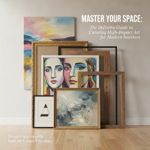 Level Up Your Space: The Expert Guide to Choosing High-Impact Art for Bold Home & Office Interiors