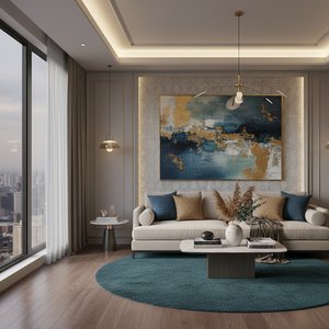 The Art of Cohesion: Elevating Interior Narratives Through Bespoke Customization and Professional Background Transformation