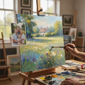 From Fleeting Snapshots to Eternal Masterpieces: The Art of Transforming Your Memories into Bespoke Impressionist Oil Paintings