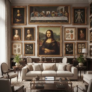 Leonardo Da Vinci's Masterpieces: Explore 25 Iconic Artworks For Your Home | Artsdot