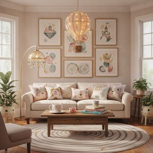 Whimsical Art Decor: How to Infuse Your New Home with Playful Magic and Joyful Elegance