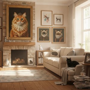Feline Charm: The Ultimate Buyer's Guide to Transforming Your New Home with Stunning Cat Art & Custom Portraits