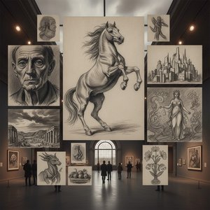 10 Iconic Charcoal Masterpieces That Redefined Art History