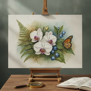 Nature in Detail: A Guide to the Timeless Elegance of Botanical Realism Art