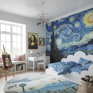 10 Iconic Masterpieces to Transform Your Child's Bedroom Decor