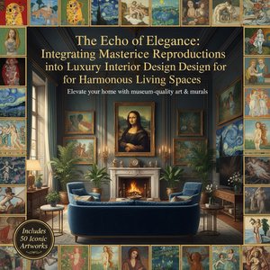The Echo of Elegance: Integrating Masterpiece Reproductions into Luxury Interior Design for Harmonious Living Spaces