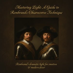 Mastering Light and Shadow: A Guide to Rembrandt's Chiaroscuro Technique