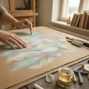 The Alchemy of Softness: An Expert Guide to Mastering Chalk and Pastel Textures in Fine Art