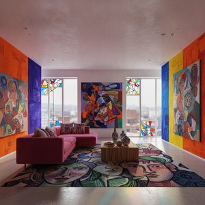 Bold Colors & Big Emotions: An Expert Guide to Infusing Your New Home with the Soul of Expressionist Art