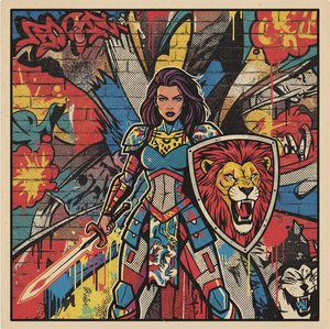 Warrior Energy: The Definitive Guide to Bold Pop Art and High-Impact Street Style Masterpieces
