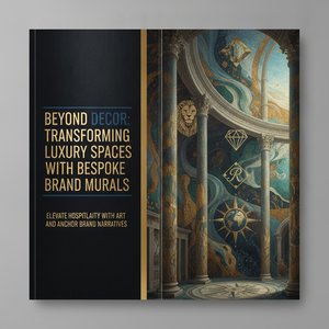 Beyond Decor: Transforming Luxury Spaces with Bespoke Brand Murals
