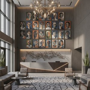 Cubist Portraits: A Professional Guide to Integrating Geometric Abstraction into Modern Hospitality Design