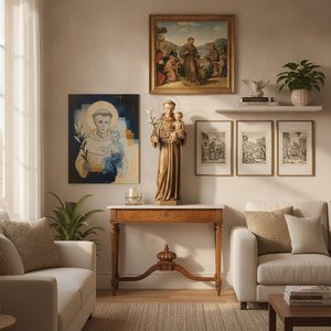 Discover the Divine: Inspiring Saint Anthony Artworks to Elevate Your Home Decor