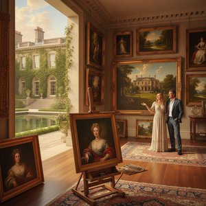 The Art of Eternal Memory: Transforming Your Private Moments into Bespoke Oil Masterpieces at ArtsDot