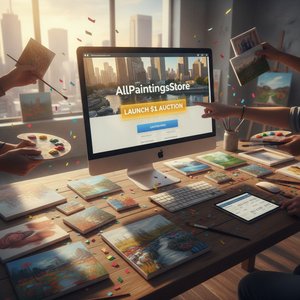 Maximize Your Art Sales: Launch High-Energy $1 Auctions on ArtsDot