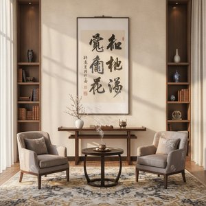 Timeless Elegance: Discovering the Soulful Beauty of Chinese Calligraphy for Sophisticated Home Interiors