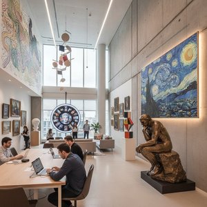 10 Iconic Masterpieces to Elevate Your Coworking Space Design