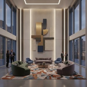 Modernist Art for Commercial Interiors: A Strategic Guide to Transforming Hospitality Spaces with Bold, Scalable Style