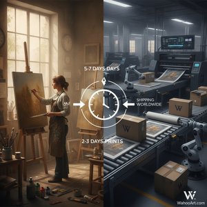 ArtsDot.com F.A.Q.: Production Timelines for Museum-Quality Oil Reproductions & Prints