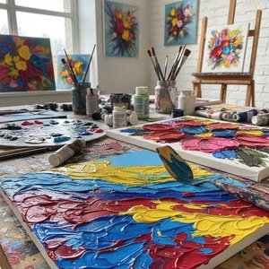 Acrylic Painting 101: A Sophisticated Guide to Mastering Texture, Impasto, and Modern Vibrancy