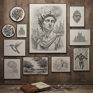 10 Iconic Pencil Masterpieces That Redefined the Art World