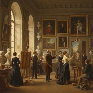 The Timeless Elegance of Academic Painting: A Journey Through Mastery, Tradition, and Technical Perfection