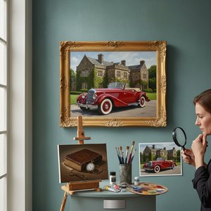 Preserving Legacy Through Brushstrokes: Commissioning Photorealistic Oil Paintings of Cherished Vehicles, Properties, and Objects