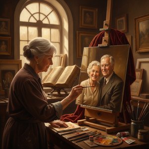 Beyond Reproduction: Hand-Painted Portraits – A Legacy Crafted Through Art