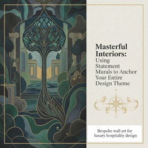 Masterful Interiors: Using Statement Murals to Anchor Your Entire Design Theme