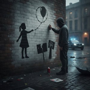 Banksy: The Art of Rebellion and the Power of Street Graffiti