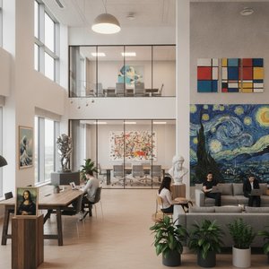 10 Iconic Masterpieces to Elevate Your Coworking Space Design