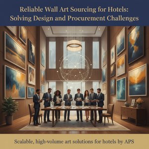 Reliable Wall Art Sourcing for Hotels: Solving Design and Procurement Challenges